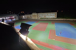 建德國小夜間練球